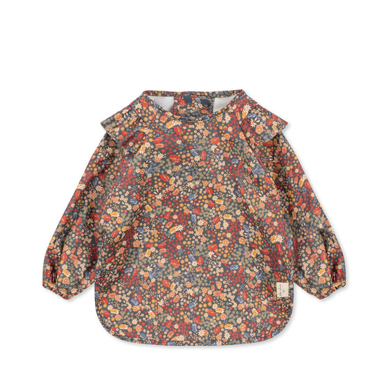 KONGES SLOJD DINNER BIB SET LONG SLEEVE VILLETTA FRILL
