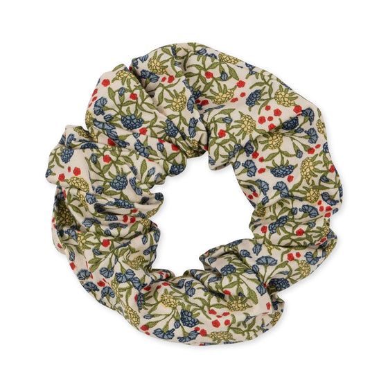 Konges Slojd ORGANIC COTTON SCRUNCHIE SET BIG CLOCHETTE BLEU JARDIN