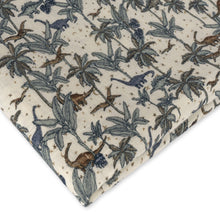  Konges Slojd Organic Cotton Big Muslin Swaddle DINO BLUE