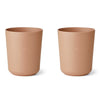Liewood Stine cup 2 pack Cat pale tuscany