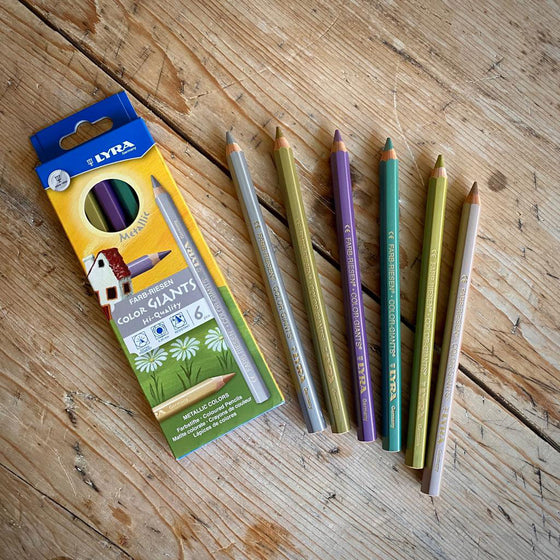 Lyra Colour Giants Pencils - Metallic