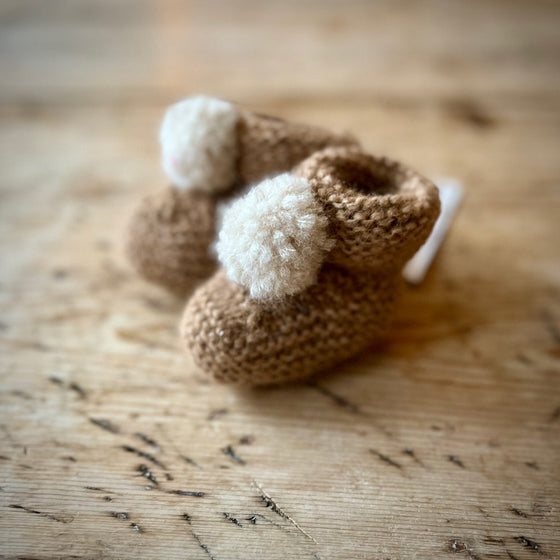 Marney Booties Nougat Beige