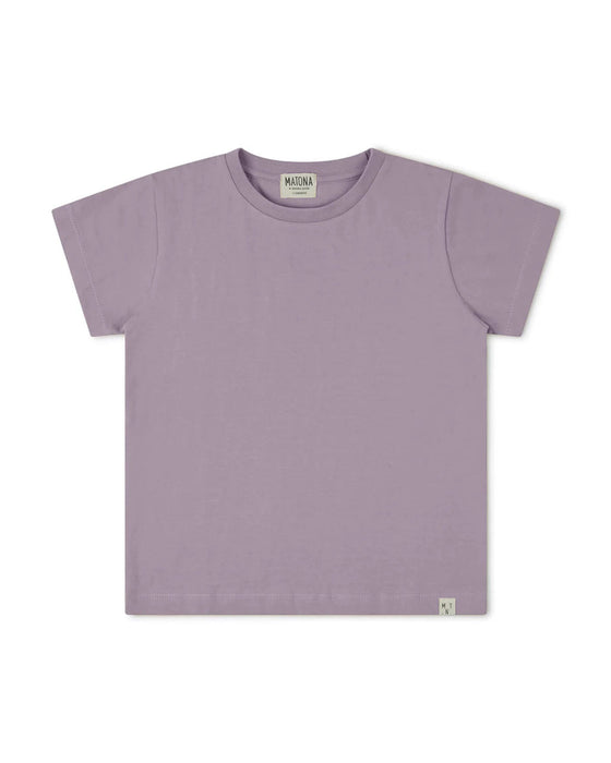 Matona Classic T Shirt lilac