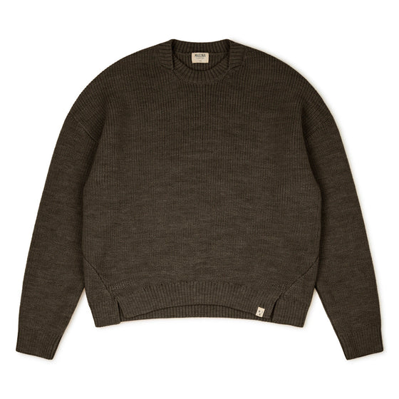Matona Womens Undyed Sweater vulcano