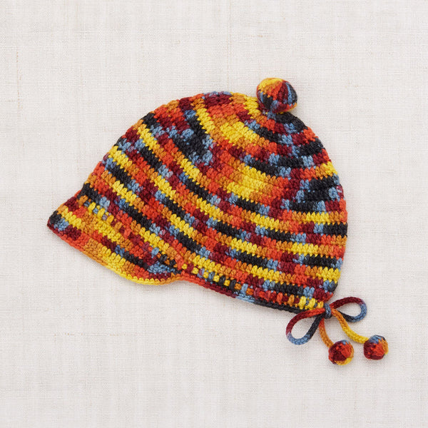 Crochet Cap - Primary Space Dye – The Little Wooden Peg