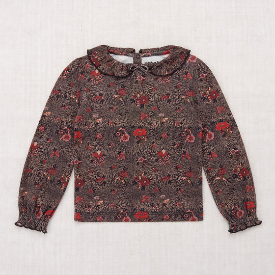 Misha and Puff Pattie Top Licorice Holyoke Floral