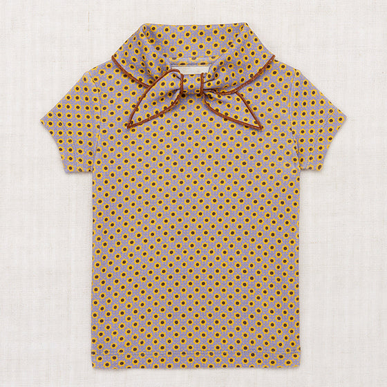 Misha and Puff Scout Tee Pewter Flower Dot