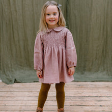  Nellie Quats Draughts Dress Dusty Rose Stripe