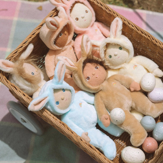 Olli Ella DINKY DINKUMS FLUFFLE FAMILY bucky bunny