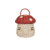 Olli Ella Mushroom Basket Red