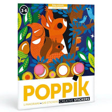 Poppik Baby Animals Panorama Poster and Stickers