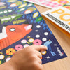 Poppik Baby Animals Panorama Poster and Stickers