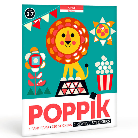 Poppik Circus Panorama Poster and Stickers