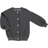 Poudre Organic Jersey Cardigan BRUNELLE Anthracite