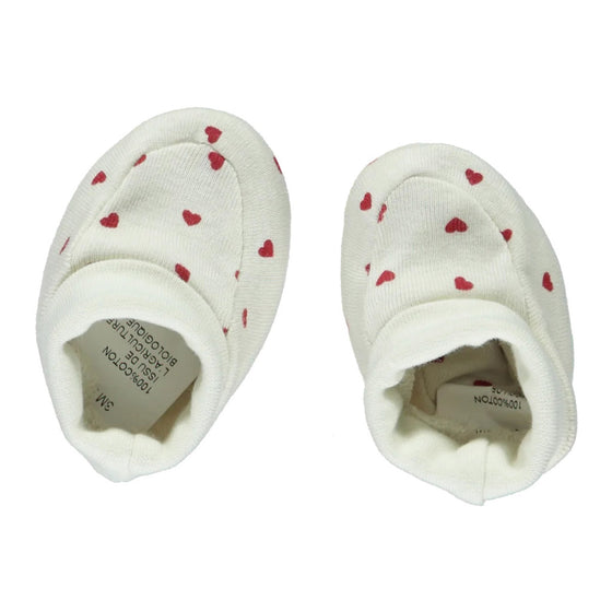 Poudre Organic Newborn Booties
