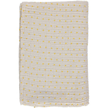  Poudre Organic Scarf Swaddle Sesame Hearts Mimosa