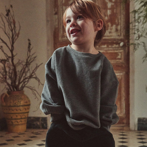 Poudre Organic Sweatshirt JOJOBA Anthracite