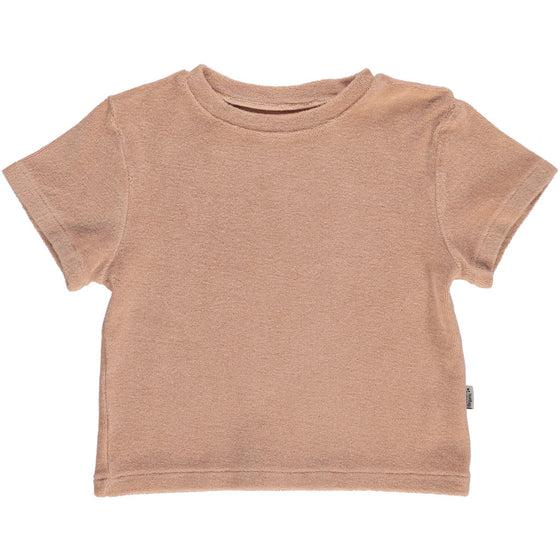 Poudre Organic Terry Tee ORGEAT Toasted Almond
