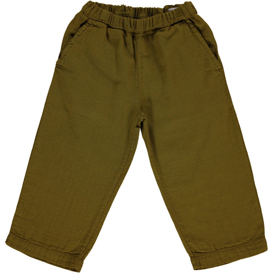 Poudre Organic Trousers POMELOS Fir Green