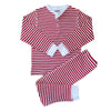 SLUGS AND SNAILS CANDY CANE STRIPE WAFFLE COTTON SET