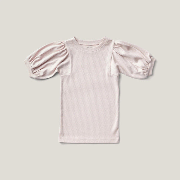 Balloon Tee - Sorbet Pointelle