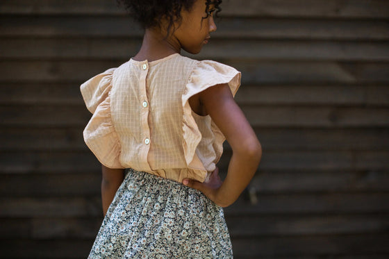 Soor Ploom Emeline Blouse Farro