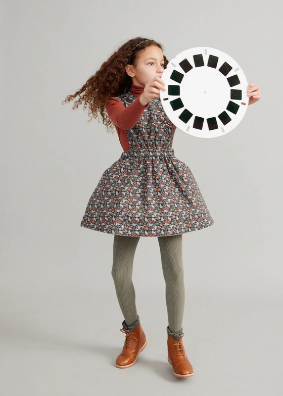 Soor Ploom Tippi Pinafore Kaleidoscope Print