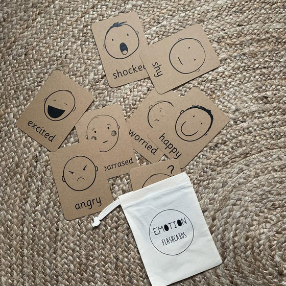 The Little Coach House Emotion Flashcards