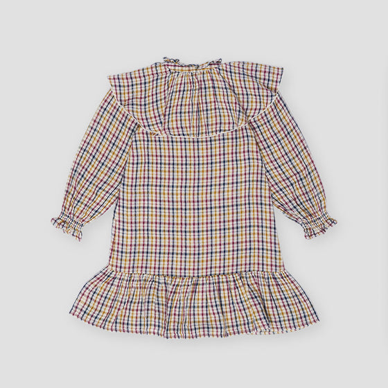 The New Society Benerice Dress Multicolor Check