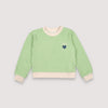The New Society Compton Sweater Matcha Green