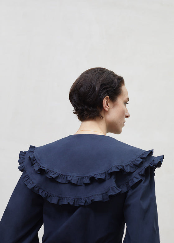 The New Society Jimena Woman Blouse Space Blue