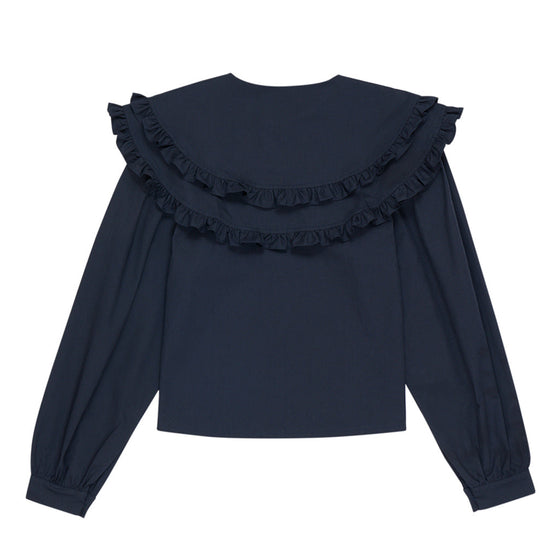The New Society Jimena Woman Blouse Space Blue