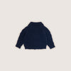 The New Society Tirso Baby Cardigan Space Blue