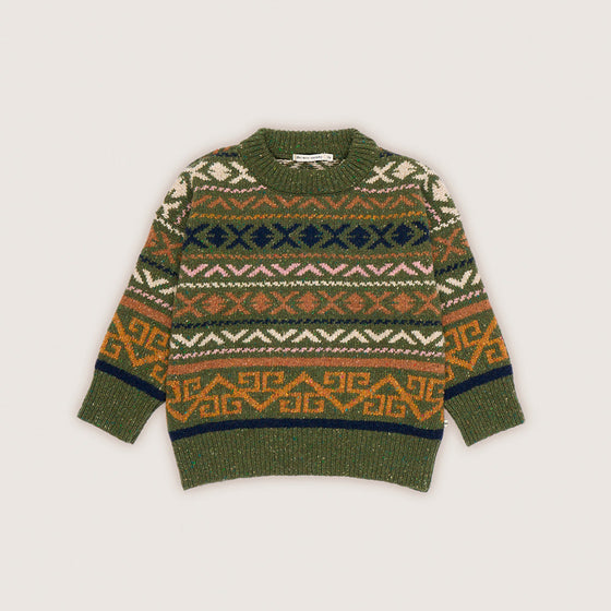 The New Society Tirso Intarsia Jumper