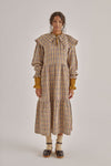 The New Society Womens Benerice Dress Multicolor Check