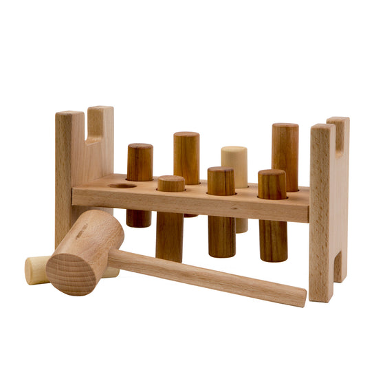 Wooden Story Pound a Peg Natural
