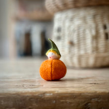  ambrosius handmade wool pumpkin orange