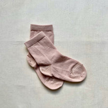  Wool Cotton Sock - Light Rose